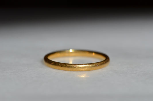 Slim Vintage 22k Band 1934 5.75