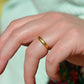 Heavy Vintage 22k Band 1929 5.75