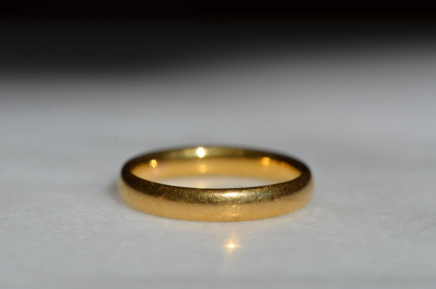 Heavy Vintage 22k Band 1929 5.75