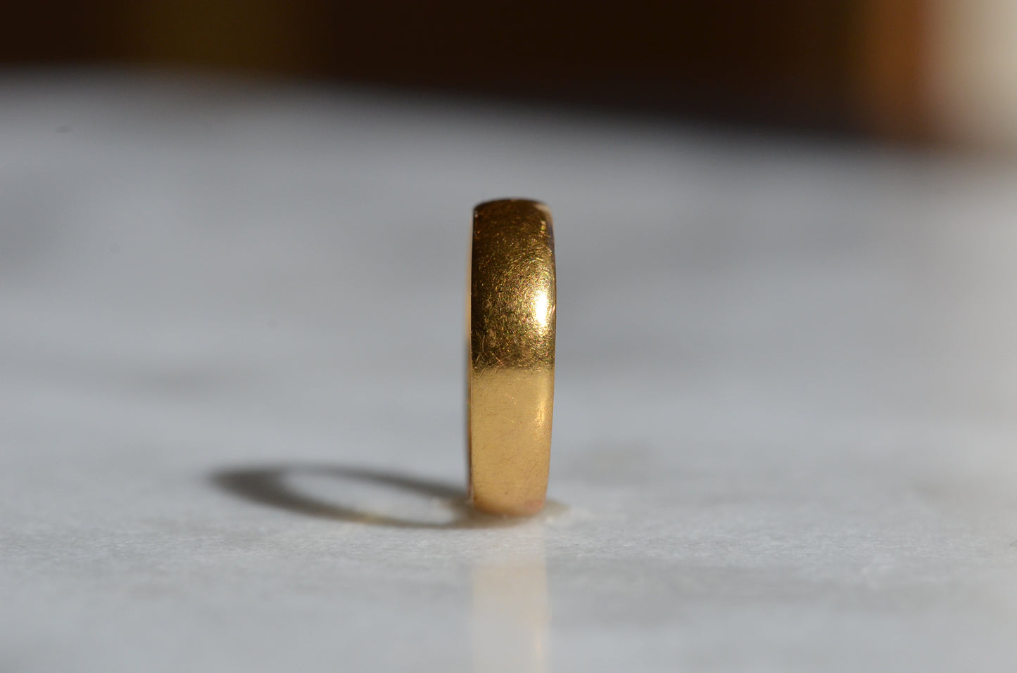 Wide Near-Antique 22k Band 1926 6