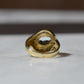 Dynamic Vintage Aquamarine Ring