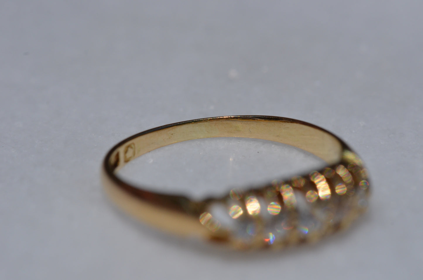 Easy Edwardian Five Stone Ring