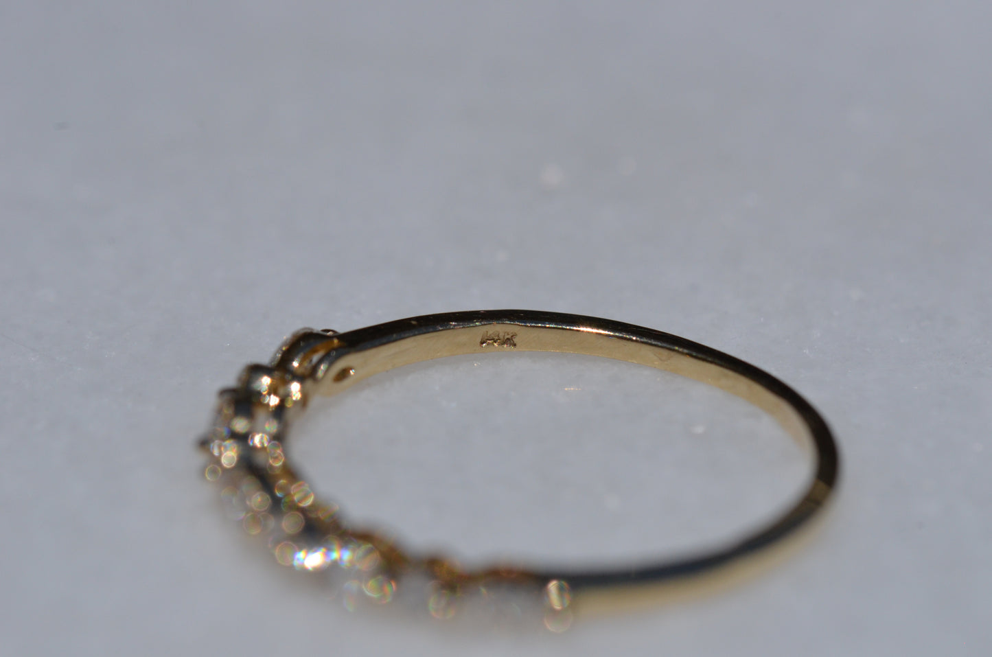 Dainty Estate Diamond Half Eternity