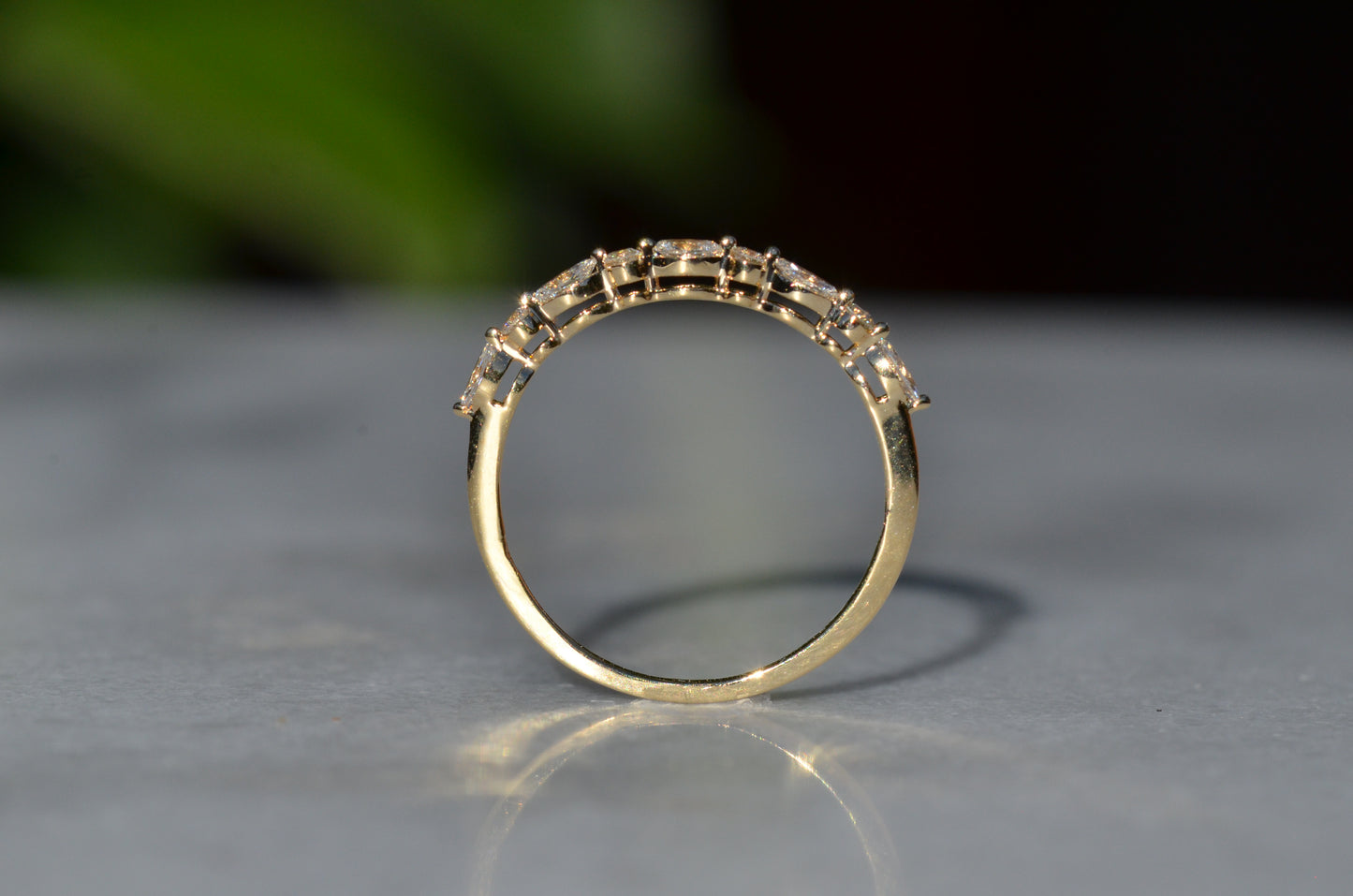 Dainty Estate Diamond Half Eternity