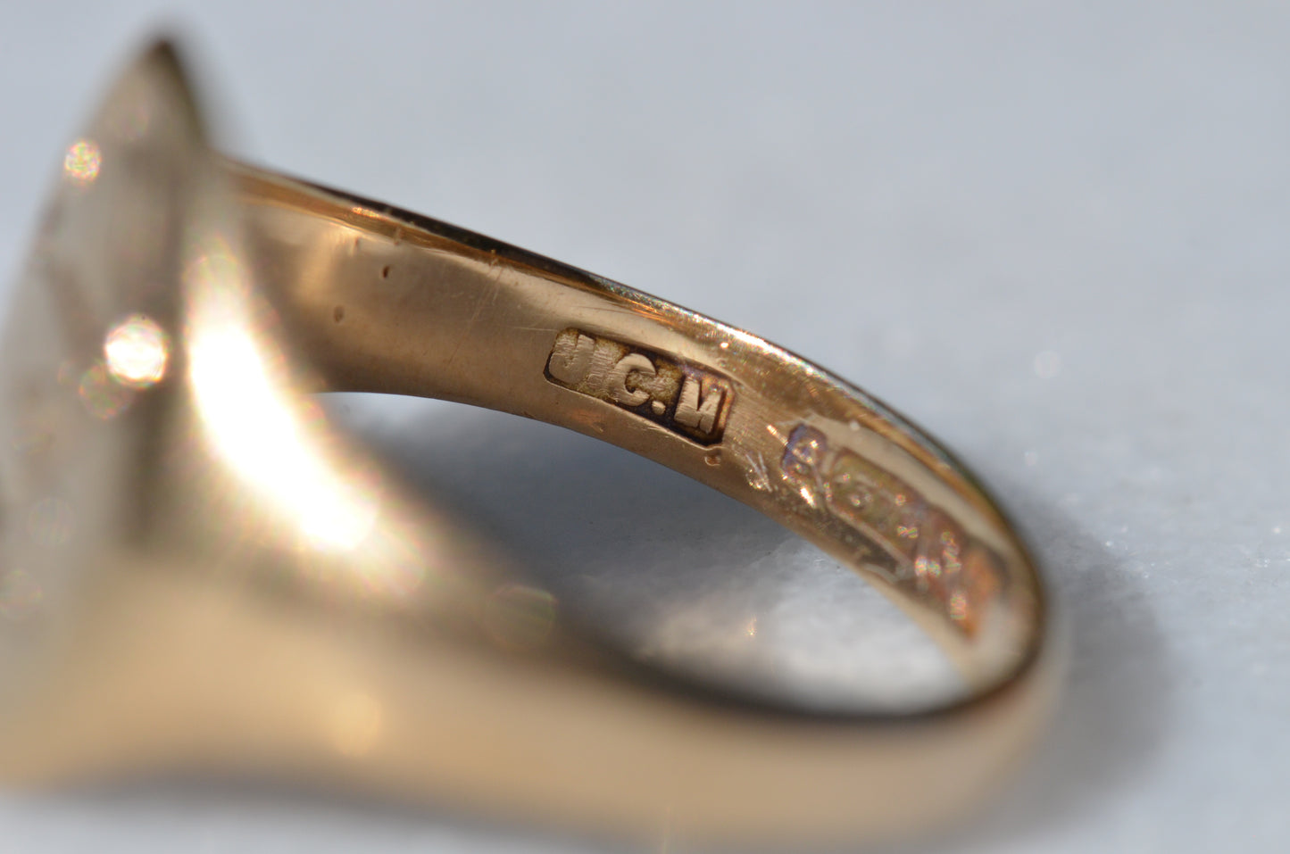 Symbolic Antique Signet Ring