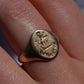 Symbolic Antique Signet Ring