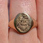 Symbolic Antique Signet Ring