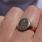 Symbolic Antique Signet Ring
