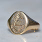 Symbolic Antique Signet Ring