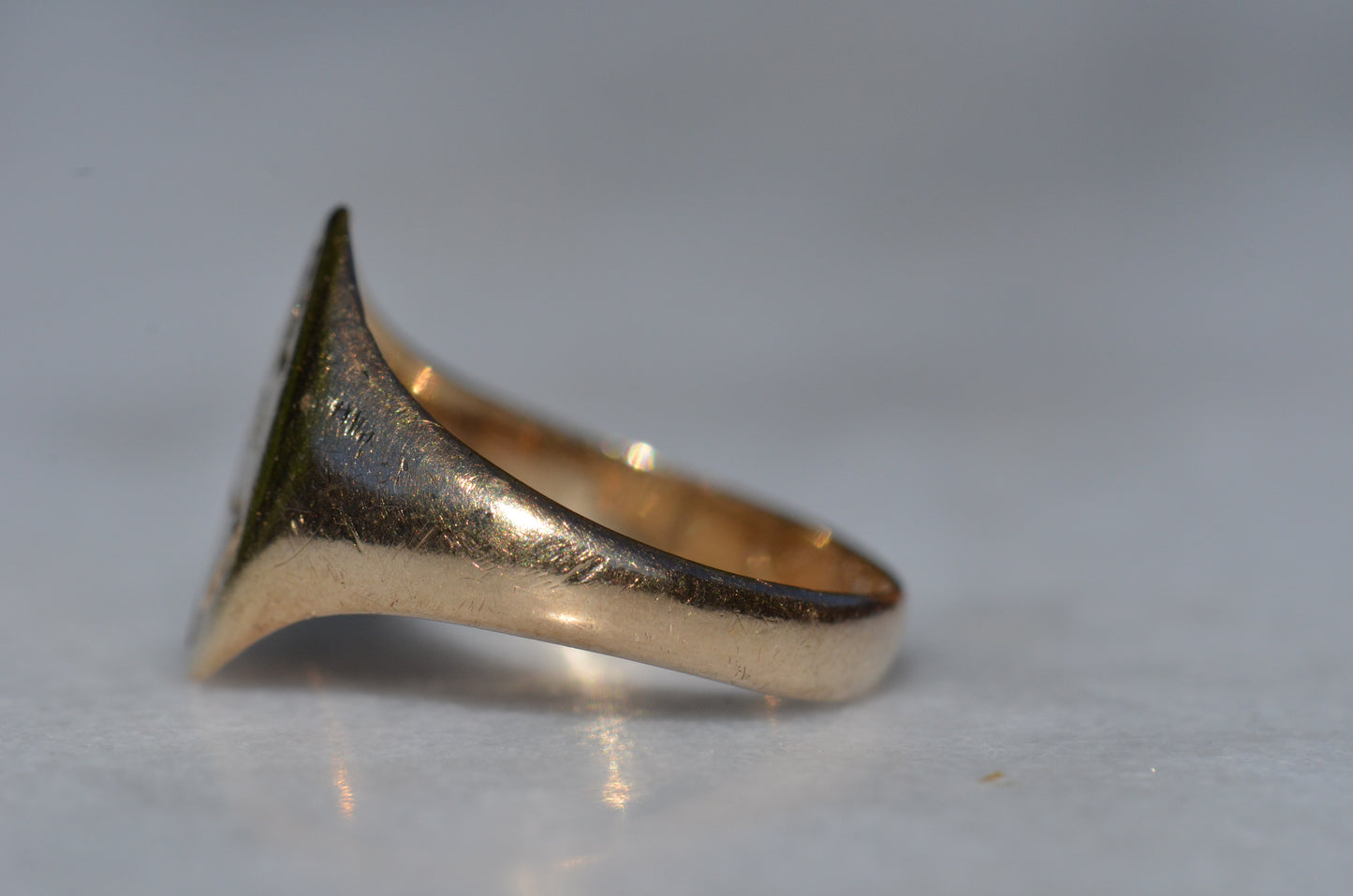 Symbolic Antique Signet Ring