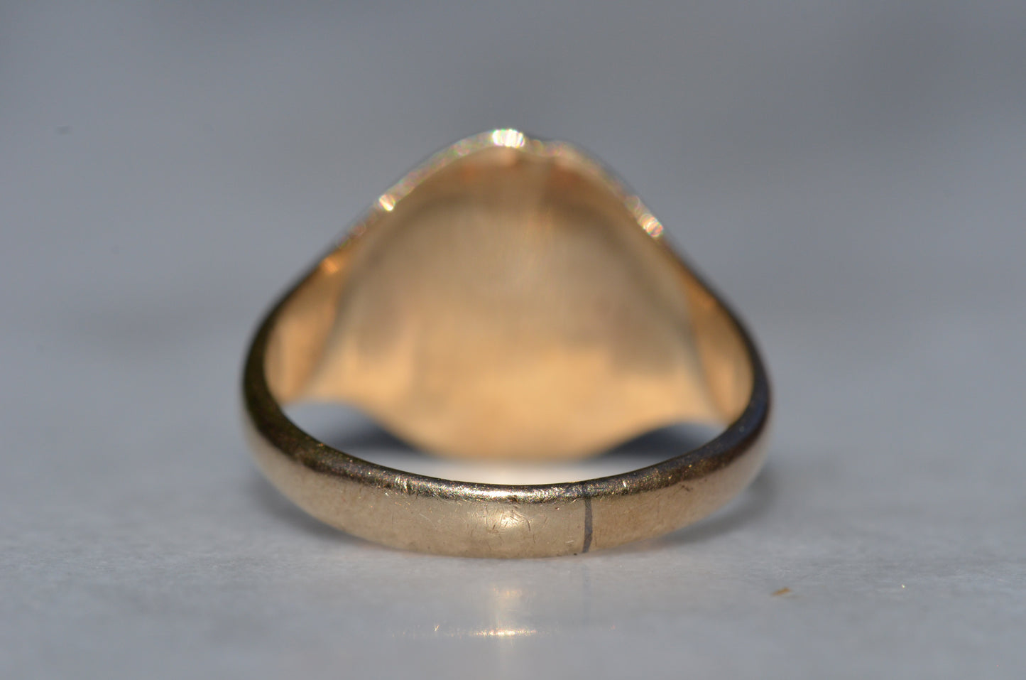 Symbolic Antique Signet Ring