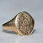 Symbolic Antique Signet Ring
