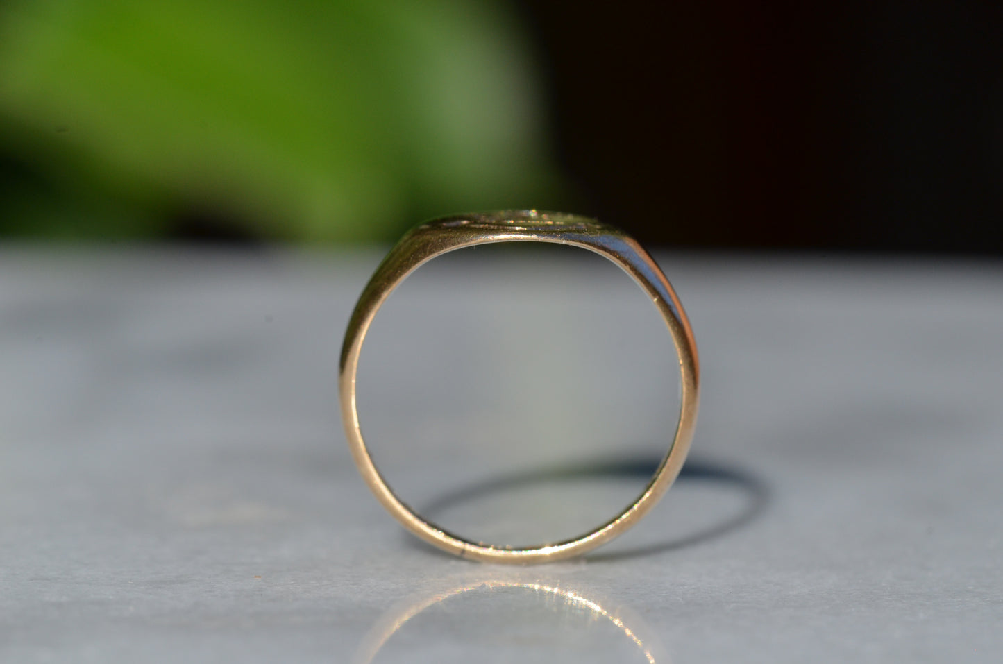 Symbolic Antique Signet Ring