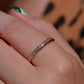 Slim Channel Diamond Eternity Band