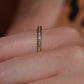 Slim Channel Diamond Eternity Band