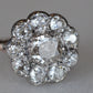 Outstanding Antique Cluster Ring