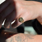 Bold Vintage Diamond Signet Ring