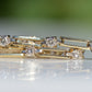 Elegant Elongated Diamond Station Bracelet
