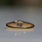 Classic Deco Diamond Stirrup Ring
