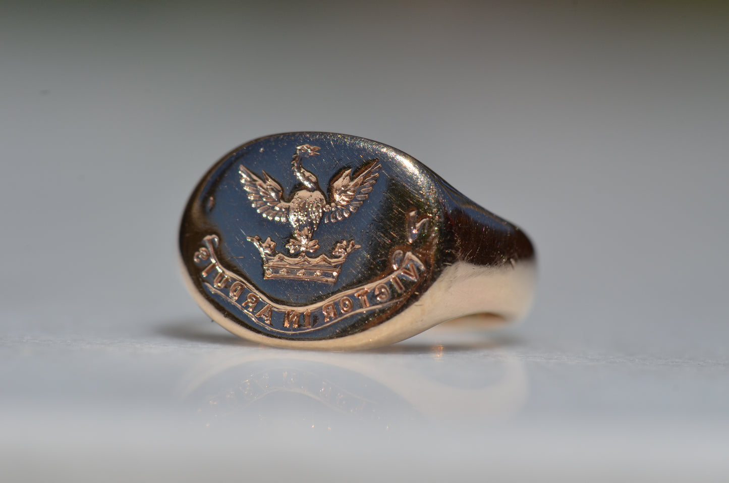 Mysterious Vintage Seal Signet Ring