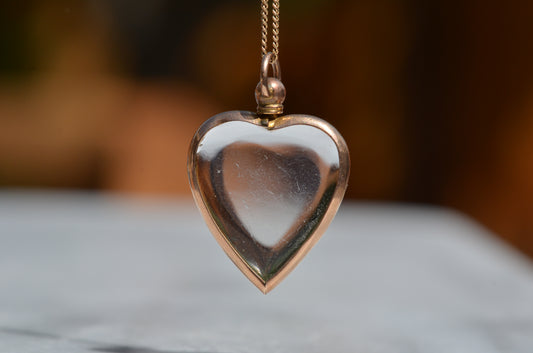 Heart-Tugging Antique Glass Locket
