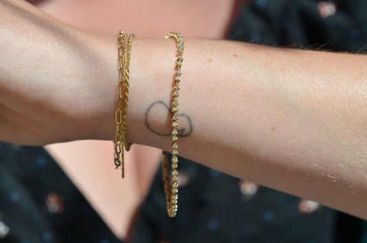 Petite Estate Diamond Tennis Bracelet