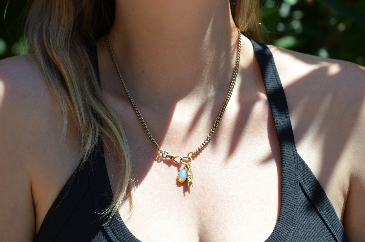 Warm Heavy Curb Watch Chain