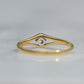 Sweet Vintage Diamond Eye Ring