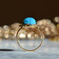 Stunning Vintage Turquoise Scarab Ring