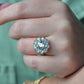 Outstanding Antique Cluster Ring