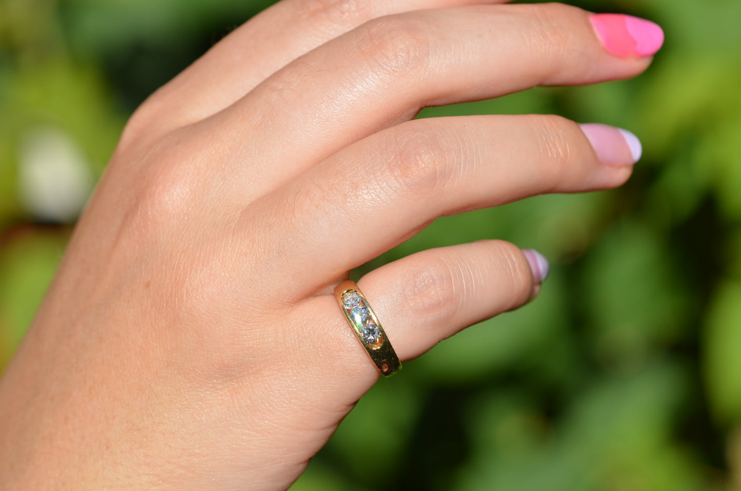 Chunky Diamond Pinky Ring