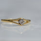 Sweet Vintage Diamond Eye Ring