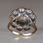 Outstanding Antique Cluster Ring