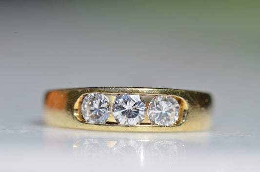 Chunky Diamond Pinky Ring