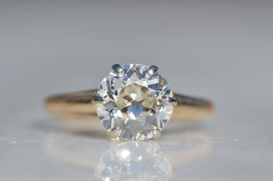 Breathtaking Vintage Old Euro Solitaire