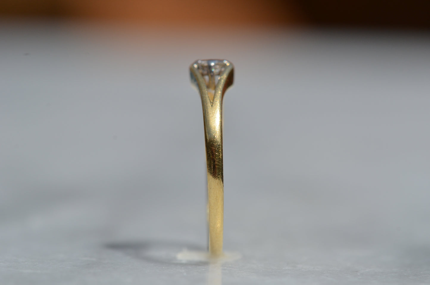 Sweet Vintage Diamond Eye Ring