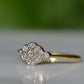 Darling Antique Daisy Cluster Ring 28-2-22