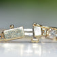 Elegant Elongated Diamond Station Bracelet