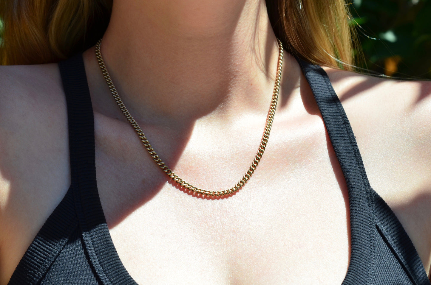 Warm Heavy Curb Watch Chain