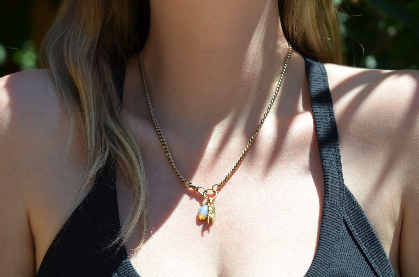 Warm Heavy Curb Watch Chain