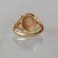 Bold Vintage Diamond Signet Ring