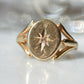 Bold Vintage Diamond Signet Ring