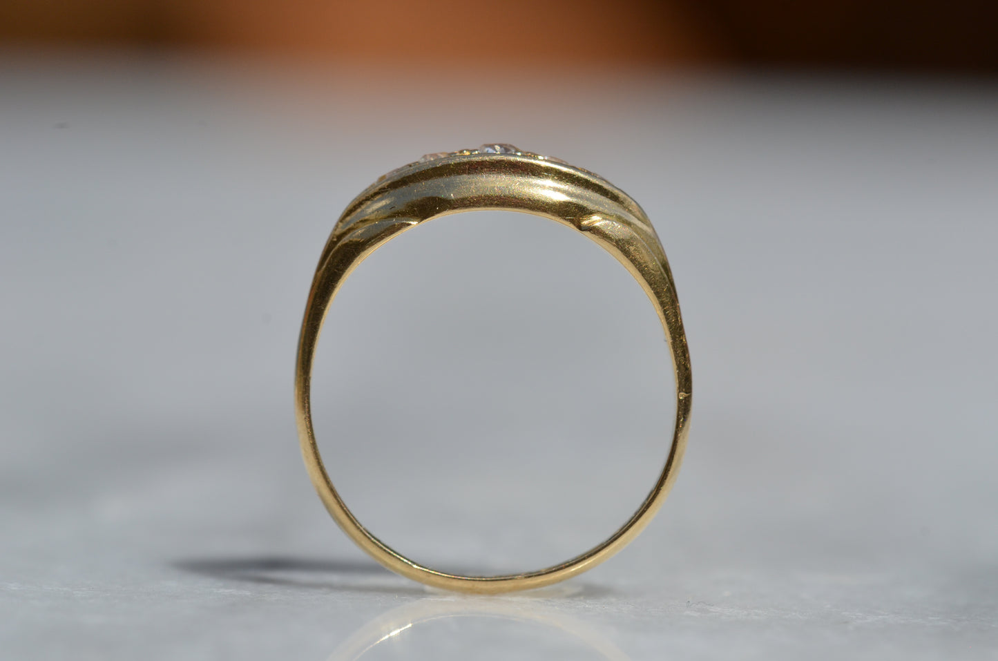 Sweet Antique Boat Ring