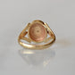 Bold Vintage Diamond Signet Ring