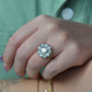 Outstanding Antique Cluster Ring