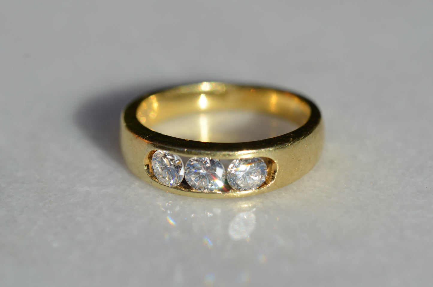 Chunky Diamond Pinky Ring