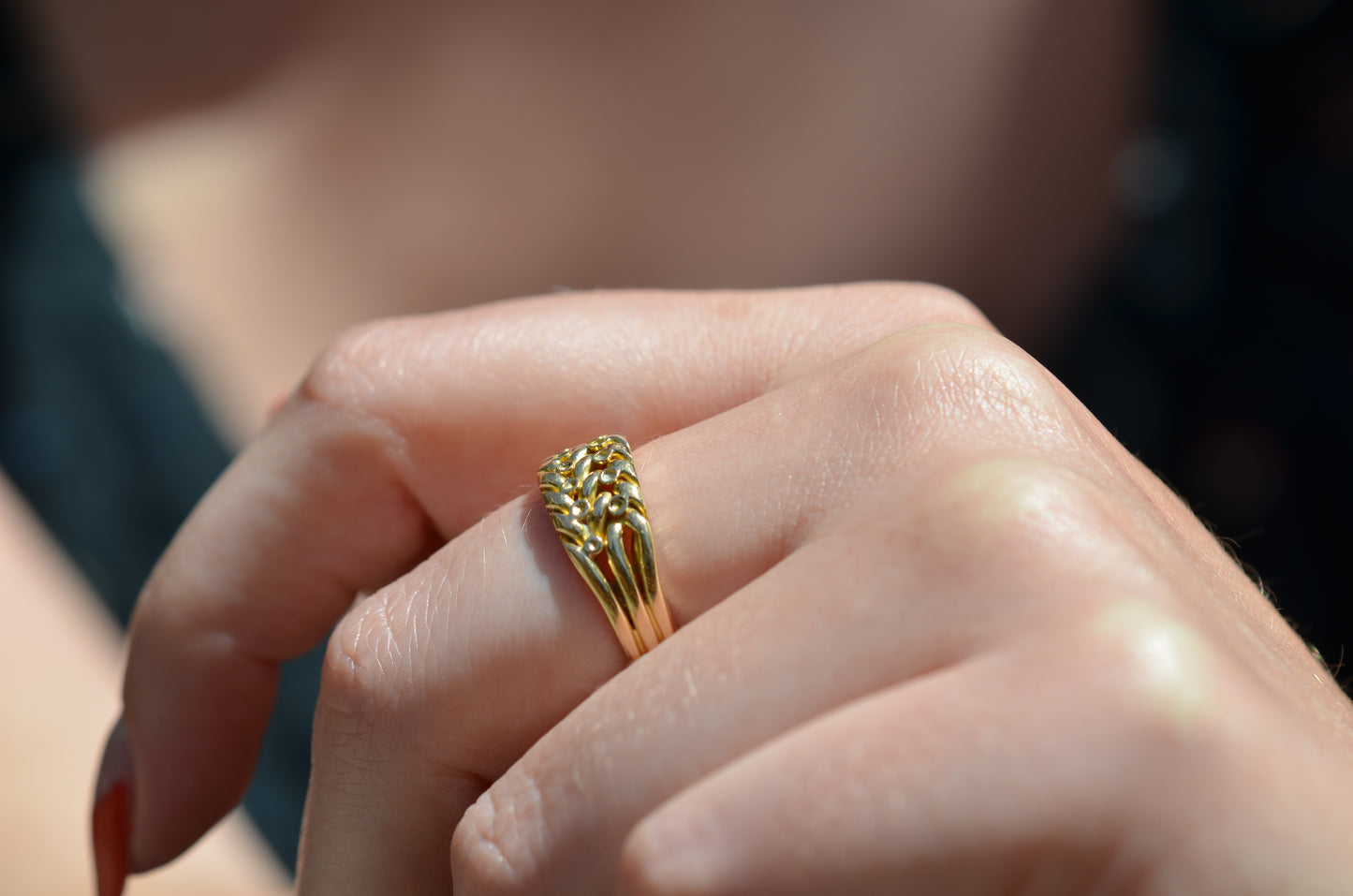 Gorgeous Antique Keeper Ring