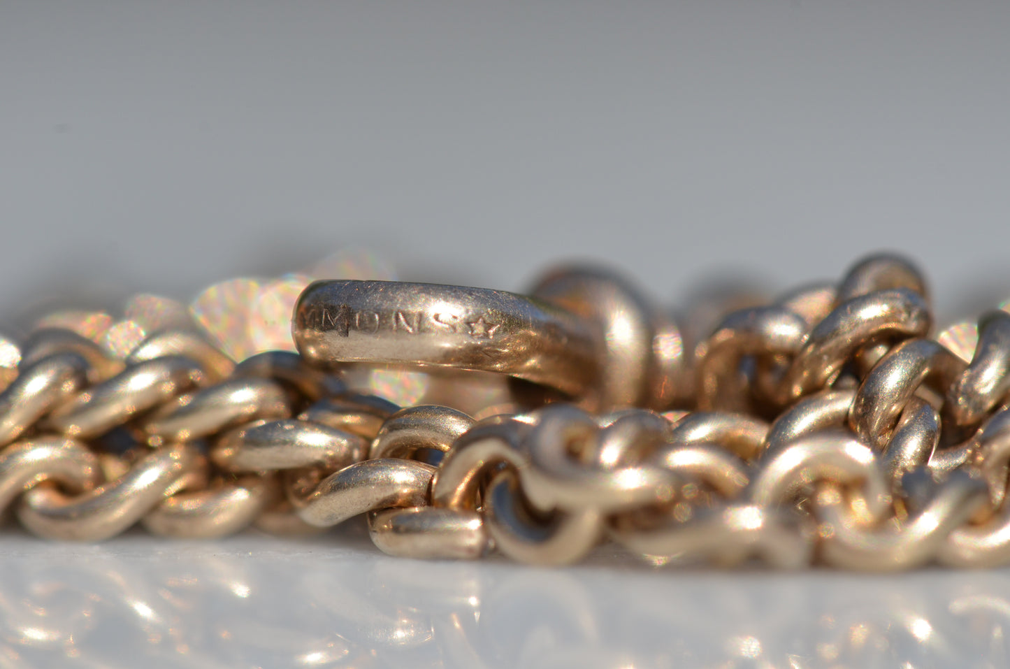 Warm Heavy Curb Watch Chain