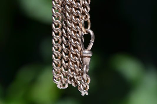 Warm Heavy Curb Watch Chain