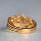 Diamond Studded Vintage Puzzle Ring